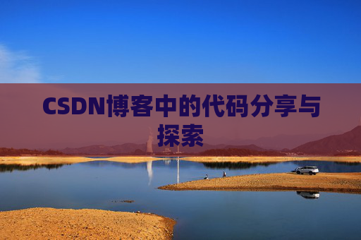 CSDN博客中的代码分享与探索